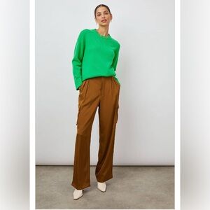 Rails Brown Wide Leg Cargo Pants Size 2